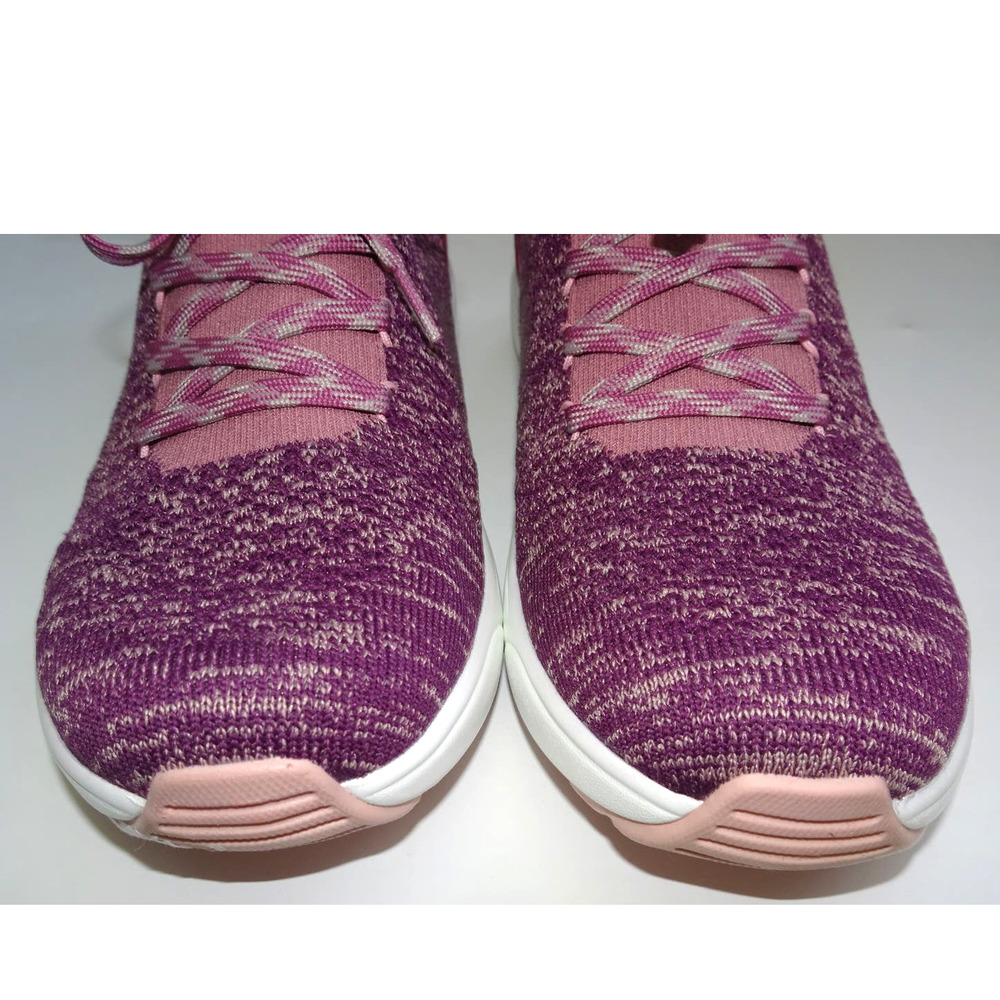Traq by Alegria Peaq Knit Women's Sneaker Goalz- Plum, Size 5.5 - Picture 3 of 8